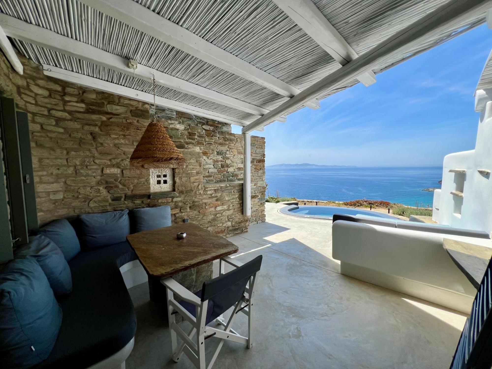 Tinostra Casa Appartement Agios Romanos Buitenkant foto